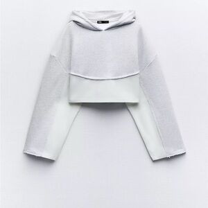 Zara Light Gray Sweatshirt